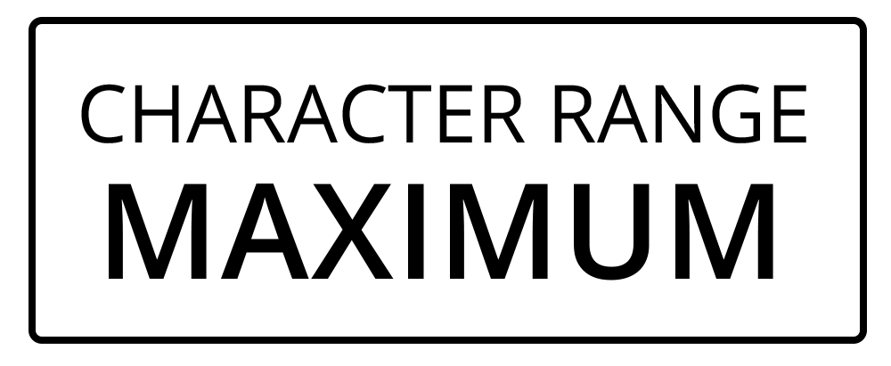 Character Classification - Maximum Grade